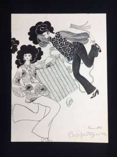 Brunetta - Illustrazione originale (Master Of Drawing) - Loose page - (1969) | Catawiki