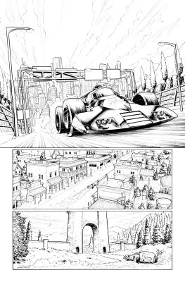 Nicola Scott | Gatchaman - Page 1 | Nicola Scott
