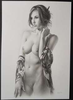 Stefan Schu - Originele potloodtekening - Need of Desire - (2016) | Catawiki