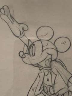 Walt Disney Studios - Original Animation Drawing - Mickey Mouse - "Magician Mickey" - (1937) | Catawiki