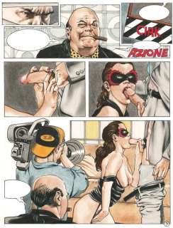 Stefano Mazzotti - tavola originale x Selen "PRIVATE AND DEPRAVED" - Loose page | Catawiki