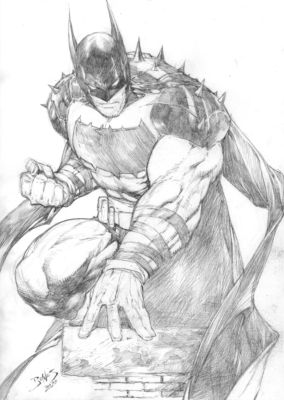 Ed Benes | Batman Absolut - 11"x17" Pencil | Ed Benes