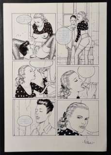 Il Vizioso Mondo di Keto #1 - Marco Nizzoli - tavola originale - Loose page - (1996) | Catawiki