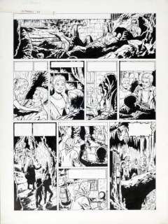 Martin, Jacques / Chaillet, Gilles | LEFRANC. LES PORTES DE L’ENFER. Encre | Coutau Bégarie