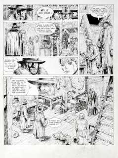 Swolfs | Durango, planche n°17 Ã  l’encre de Chine de … | Banque Dessinée