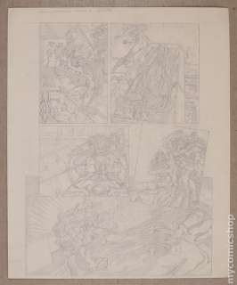 Atomic Clones Sample Pencils Set II by Chuck Wojtkiewicz | mycomicshop.com