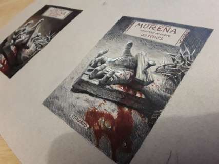 Delaby, Philippe - Dessin original couleur - Murena T9 - Les Épines - (2013) | Catawiki