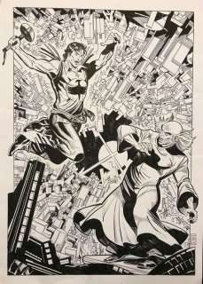 Zagor - illustrazione originale "Zagor contro Hellingen" - Loose page - (2014) | Catawiki