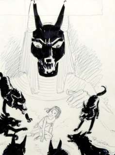 De Gieter | Â«PapyrusÂ». Dessin original en couleurs pour le projet de couverture | Tessier Sarrou