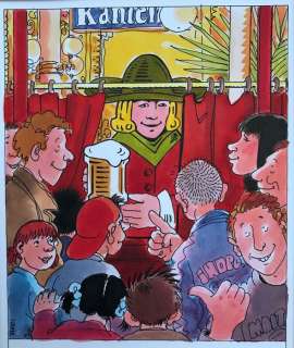 Jacques Tardi | Tardi, Jacques - Dessin original couleur - Illustration pour Kanterbrau - Page volante | Catawiki