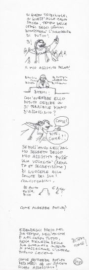 Gipi | La settimana di Gipi n.17 | Tavole Originali