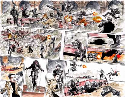 Juan Ferreyra - killmonger issue 05 page 12, 13