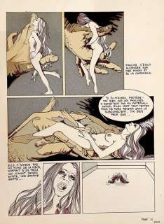 Christian - Planche originale - Phaline - La Contestatrice du subconscient - (1975) | Catawiki