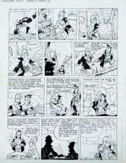 Le Gall Frank | Théodore Poussin Planche 8 de l’album Capitaine Steene... | Vermot et Associés