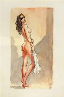 Milo Manara Naked Pin up | Little Nemo