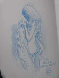 Eddy Paape - Originele naakttekening - Collectie Charlie 2 - De Tombe van de Hardwoods | Catawiki