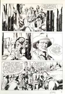 Tex n. 522 - Giovanni Ticci - tavola originale - Loose page | Catawiki