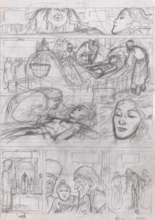 Adamov | L’Impératrice rouge, étude Ã  la mine de plo… | Banque Dessinée