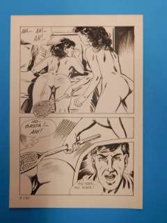 Del Mestre-Fenzo | Blocco tavole originali erotiche e non Edifumetto-Ediperiodici - 50x Tavole Originali "Seduzione" - Page volante - EO - (1970/1990) | Catawiki
