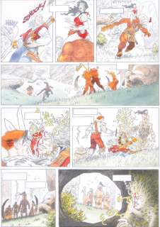 Tarquin | Lanfeust de Troy, bleu de coloriage Ã  l’aquar… | Millon