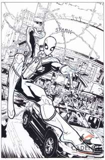 Dustin Weaver - Amazing Spider-Man (Marvel Comics) issue #63 (Variant Cover)