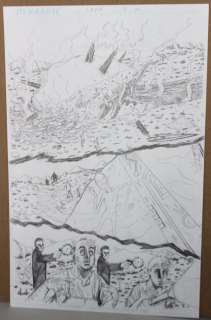 Walt Flanagan - cryptozoic man #2 p. 10 - action scene