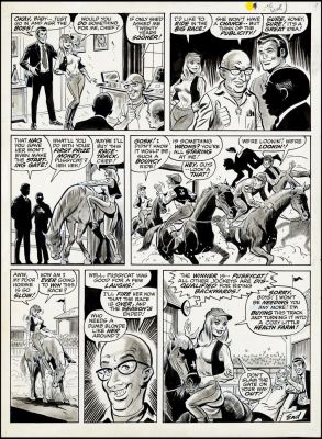 Jim Mooney | Men Magazine Pussycat art | ArchAngels