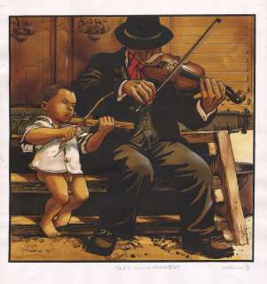 Marini | Gipsy, illustration Ã  l’aquarelle sur fond d&… | Millon