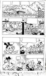 Andrea Ferraris | Donald Duck - Ferraris, Andrea - Original page - Page volante - (2017) | Catawiki