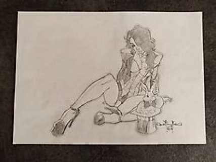 Pasquale Qualano - Pasquale Qualano - original artwork "Zatanna" - Page volante