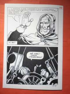 Magnus (Roberto Raviola) | Magnus, Compagnia della Forca n° 18 - Tavola Originale pag.119 con lettering - Page volante - Exemplaire unique - (1977) | Catawiki