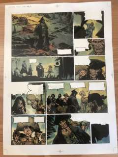 Mathieu Lauffray | Lauffray, Mathieu - Mise-en-couleurs - planche 24 - Long John Silver - Guyanacapac - (2013) | Catawiki