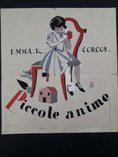 Piero Bernardini | Piero Bernardini - Originale di Copertina - Page volante - (1926) | Catawiki