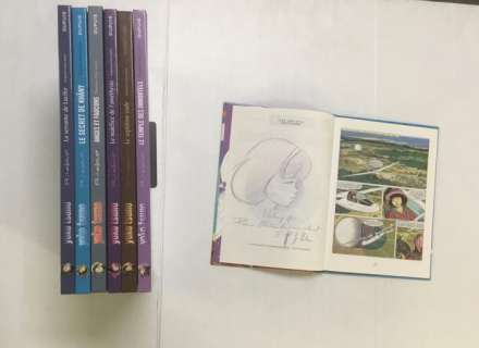 R. Leloup | Yoko Tsuno - T5 + T24 Ã  T29 + Dédicace - 7xTL Réed - Cartonné - EO - (2010/2019) | Catawiki