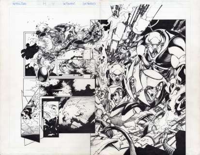 Joe Benitez, Joe Weems V - Weapon Zero 14 Pg 17 18 Dps