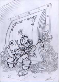 Xavi (Xavier Vives Mateu) | SCROOGE - Dibujo original - SCROOGE keeps his safe - EO (2019) | Catawiki