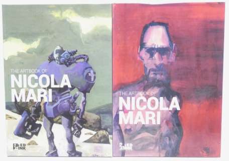 Nicola Mari, Otto Schmidt - The Artbook Of Nicola Mari & Otto Schmidt - Con Disegni - Cartonné - EO - (2015/2016)