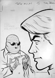 Tibet | Ric Hochet, illustration Ã  l’encre de Chine pour … | Banque Dessinée