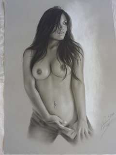 Inconnu | Pin Up - 2x dessins érotiques | Catawiki