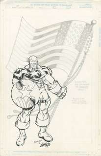 THE FIGHTING AMERICAN Issue #1 Cover | ComicConnect