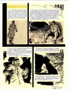 George Evans | Evans - "Reflection of Death", TERROR ILLUSTRATED, Page 5 | Russ Cochran