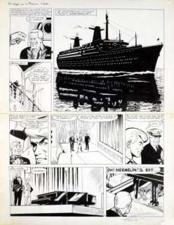 Tibet (Gilbert Gascard Dit) | TIBET Ric Hochet Exceptionnelle planche de l’album Â«Rapt sur… | Coutau Bégarie