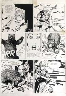 Attilio Micheluzzi | Petra Cherie - A. Micheluzzi - tavola originale "Il ponte sulla Drugaritza" - Page volante - Exemplaire unique | Catawiki