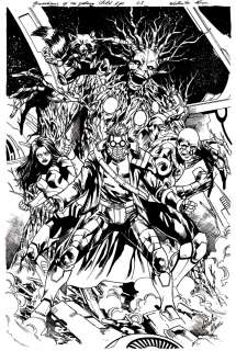 Wellinton Alves - Guardians of the Galaxy - Child Life #1 P 3 Splash (Awesome Poster Looking Splash!) 2015