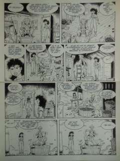 Bosschaert, Jan | Original page (p.44)  - Sam 4  - Pour des prunes | Catawiki