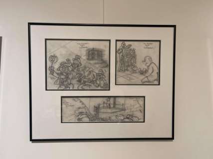 Patrick Block | Original pencil artwork by American Disney artist Patrick Block. - The Poorest Duck in Duckburg - Exemplaire unique - (1996) | Catawiki