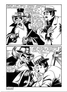 Paolo Piffarerio | Alan Ford n. 143 - 2x P.Piffarerio - Tavole Originali "Il Nuovo Superciuk" - Page volante - Exemplaire unique - (1981) | Catawiki