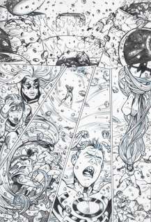 Domenech, Sergi | Inhumans - Original Page 5 - Sergi Domenech Signed | Catawiki