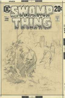 SWAMP THING Issue #4 Cover | ComicConnect