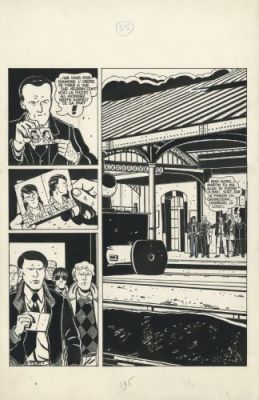 Chantal Montellier | Andy Gang, planche | Galerie 9ème Art